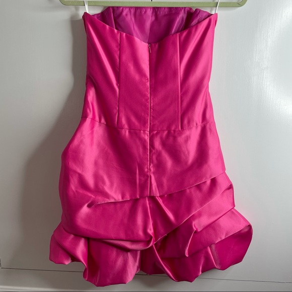 Cache Pink Strapless Dress - Picture 4 of 5